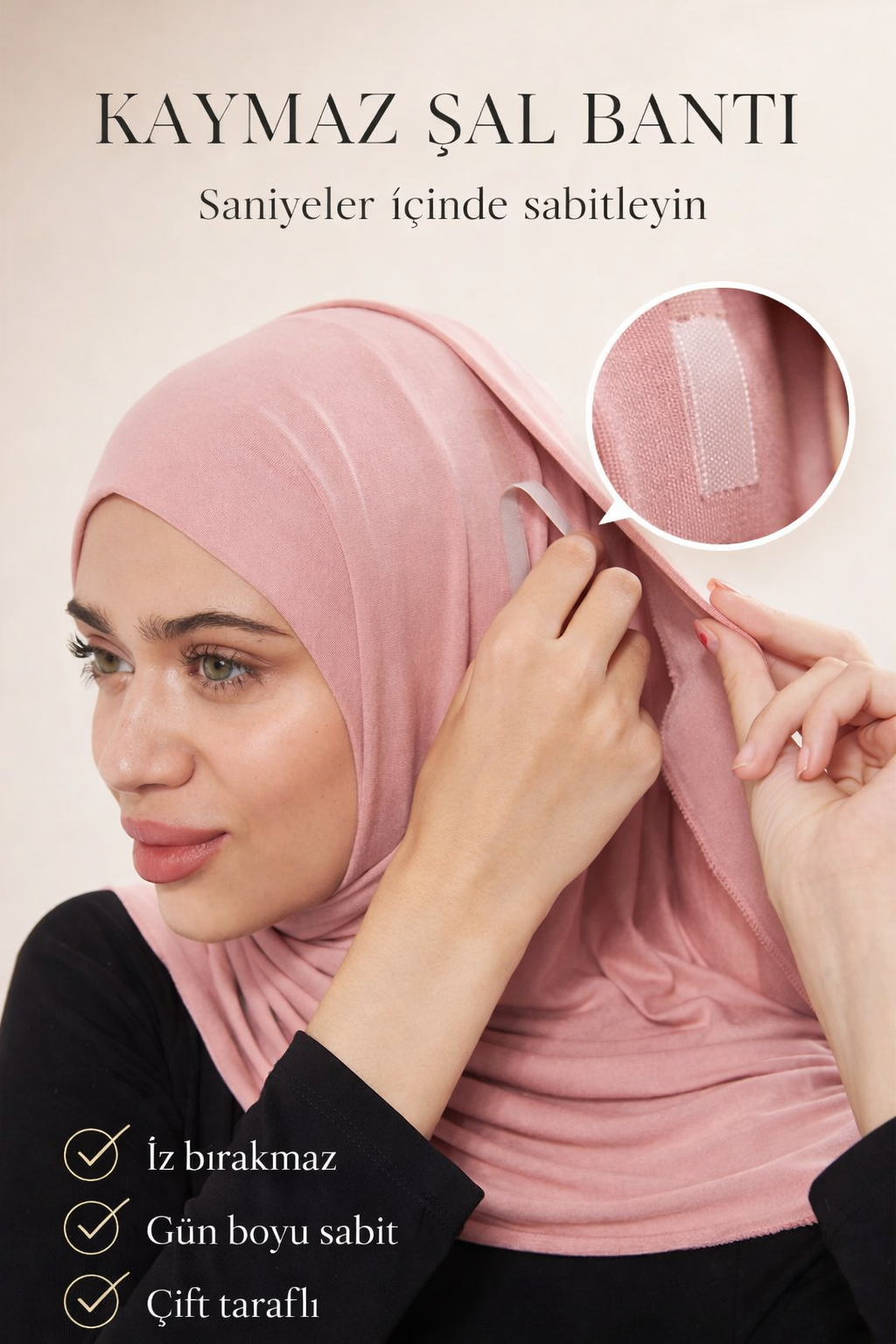 Selvia™ Şal Ve Eşarp Kaydırmaz Bant