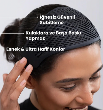 Selvia™ Kaydırmaz Başörtü Tacı